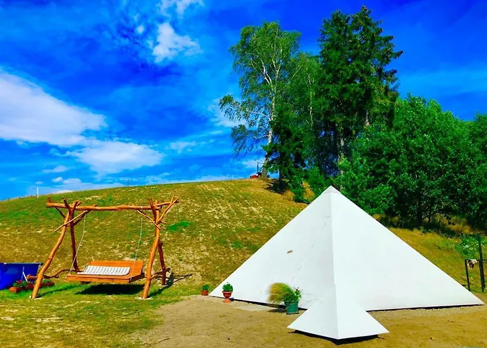 Eden 7 Kaszuby Balia Sauna Alpaki 度假居 *